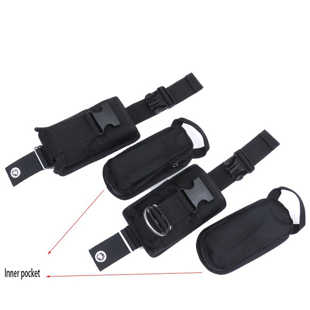 Scuba Weight Belt Pocket Quick Release - A65G - Nouvelles 2 pochettes de