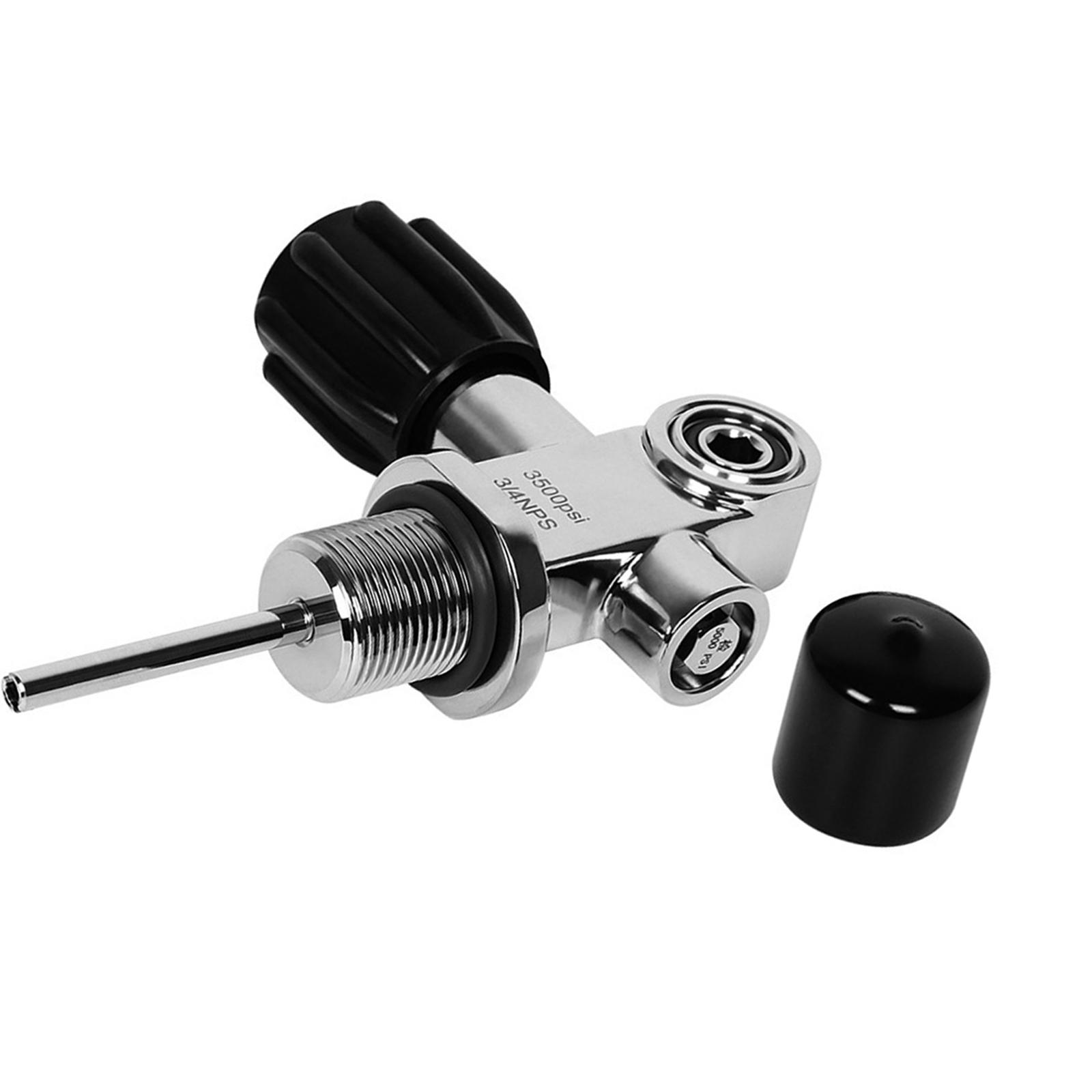 Scuba Tank Valve Din Yoke Convertible - Vanne de bouteille de plongée en
