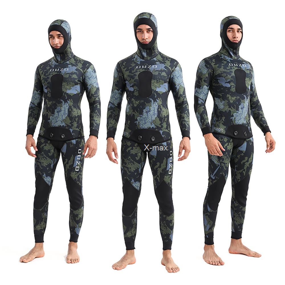 2 pièces néoprène combinaison  - Scuba Diving Wetsuit 5Mm Neoprene avis et prix