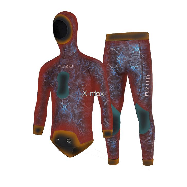 2 pièces néoprène combinaison  - Scuba Diving Wetsuit 5Mm Neoprene avis et prix