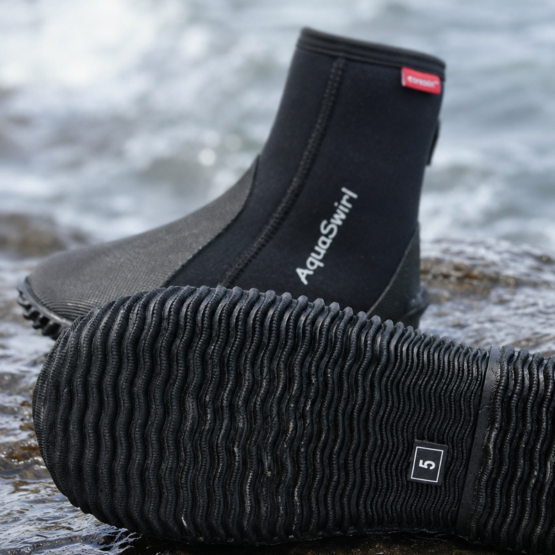 Bottes de plongée en néoprène  - Scuba Diving Wetsuit 5Mm Neoprene avis et prix