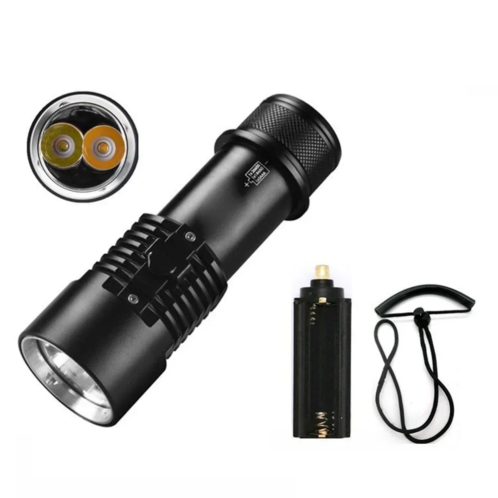 Lampe de poche de plongée sous - Dive Flashlight 5000 Lumens Underwater avis et prix