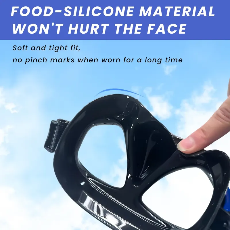 Masque de plongée optique pour - Diving Mask Tempered Glass Optical avis et prix