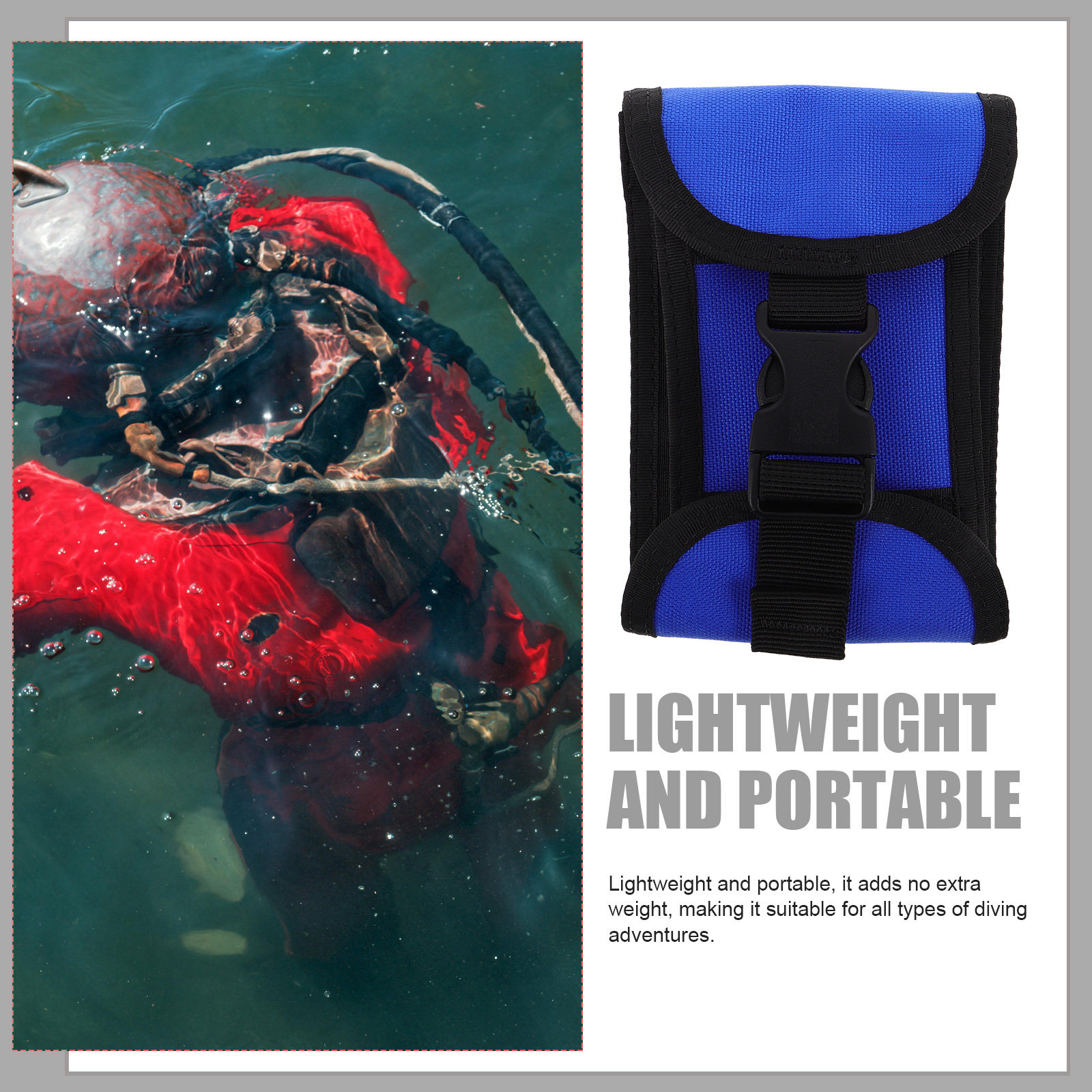 Ceinture de plongée avec poche - Scuba Weight Belt Pocket Quick Release avis et prix