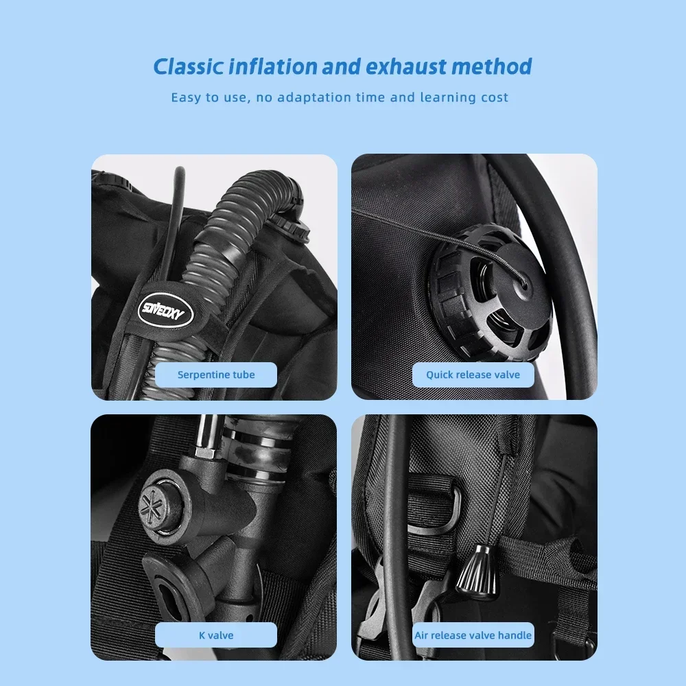 Gilet de combinaison de plongé - Scuba Buoyancy Compensator Bcd Vest avis et prix