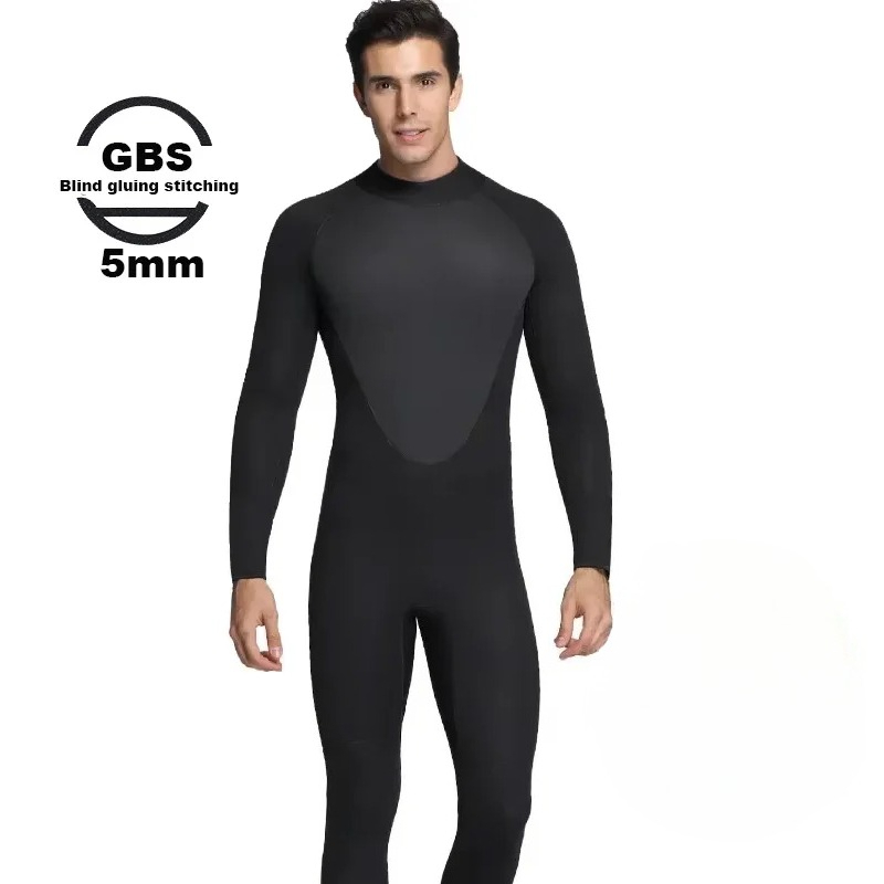 Combinaison de plongée sous-ma - Scuba Diving Wetsuit 5Mm Neoprene avis et prix