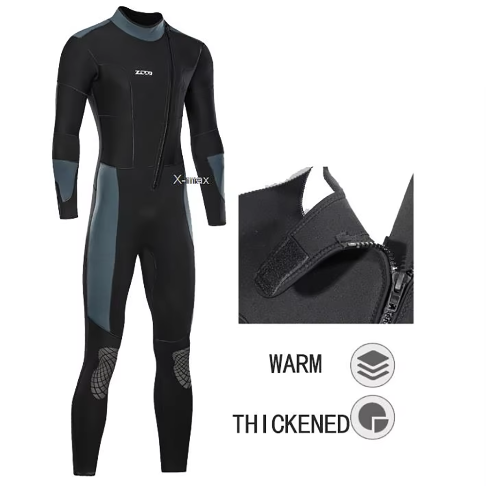 Combinaison de plongée intégra - Scuba Diving Wetsuit 5Mm Neoprene avis et prix