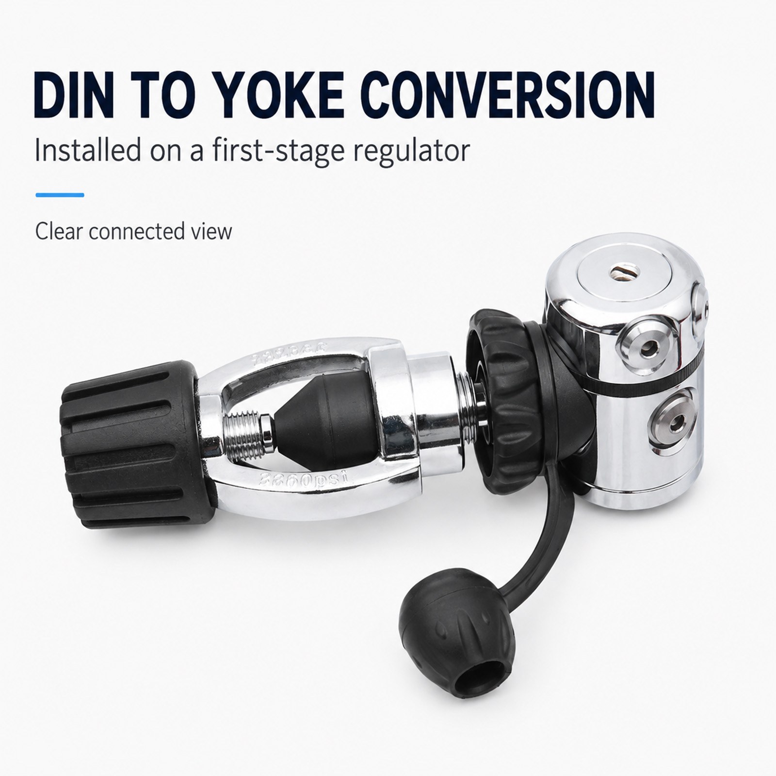 Adaptateur de régulateur DIN v - Scuba Diving Regulator First Stage Din avis et prix