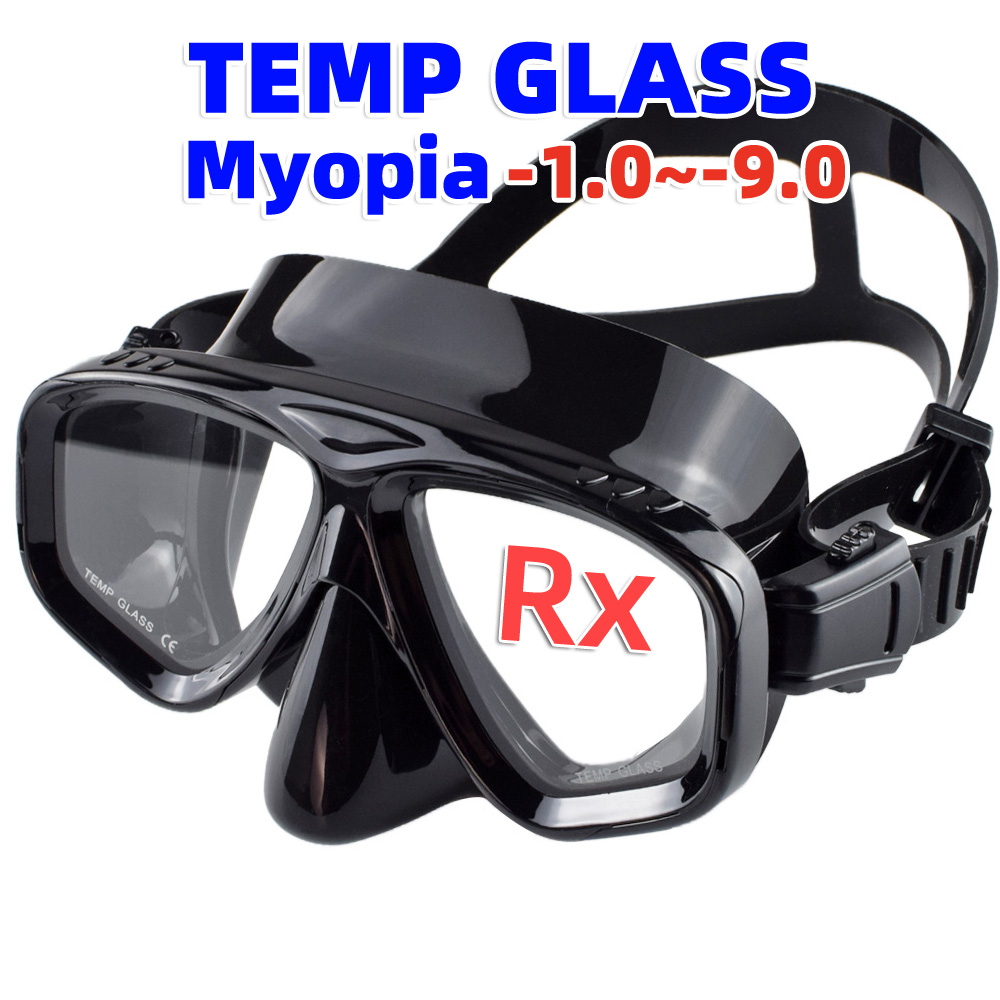 Lunettes optiques de plongée t - Diving Mask Tempered Glass Optical avis et prix