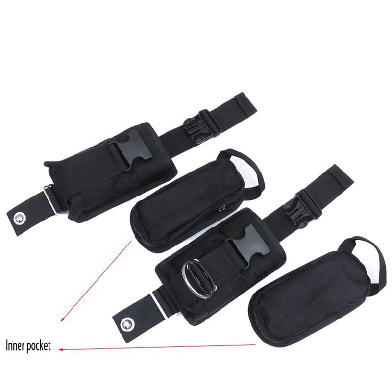 Nouveau lot de 4 poches de rec - Scuba Weight Belt Pocket Quick Release avis et prix