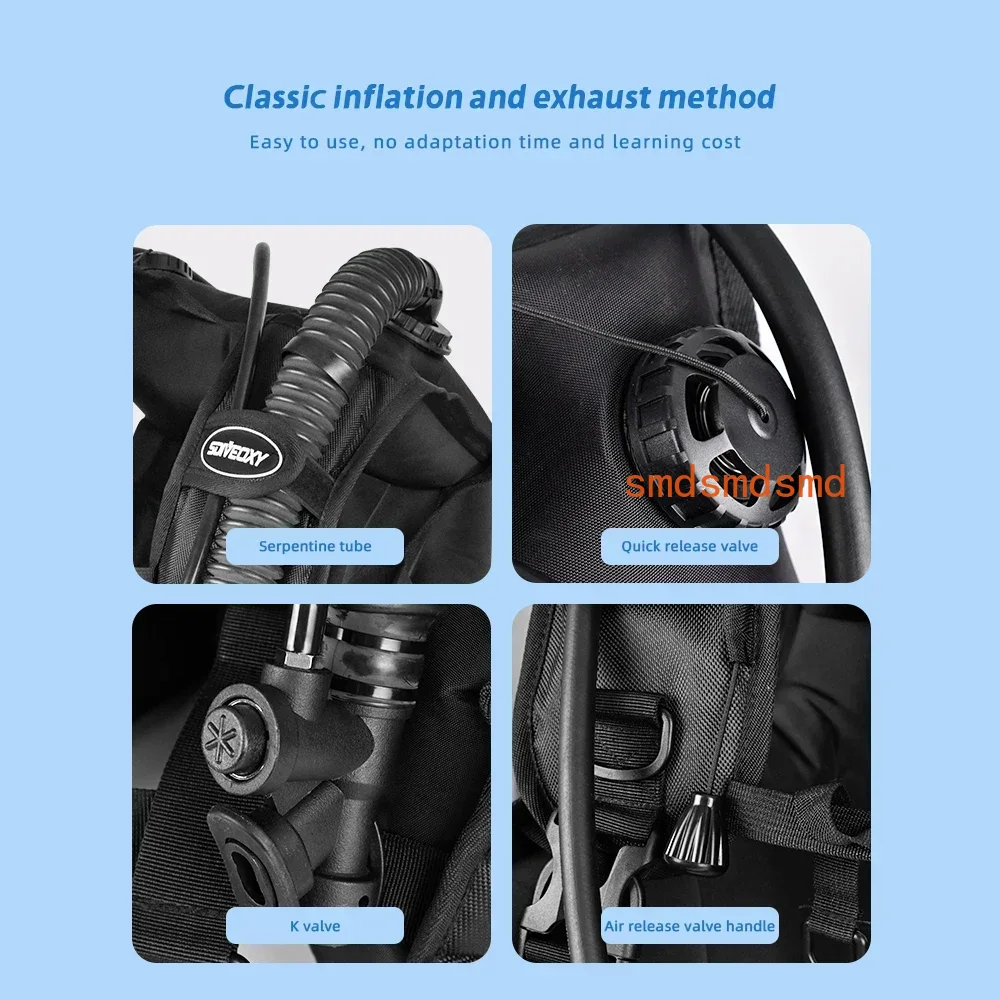 Gilet de plongée BCD ajustable - Scuba Buoyancy Compensator Bcd Vest avis et prix