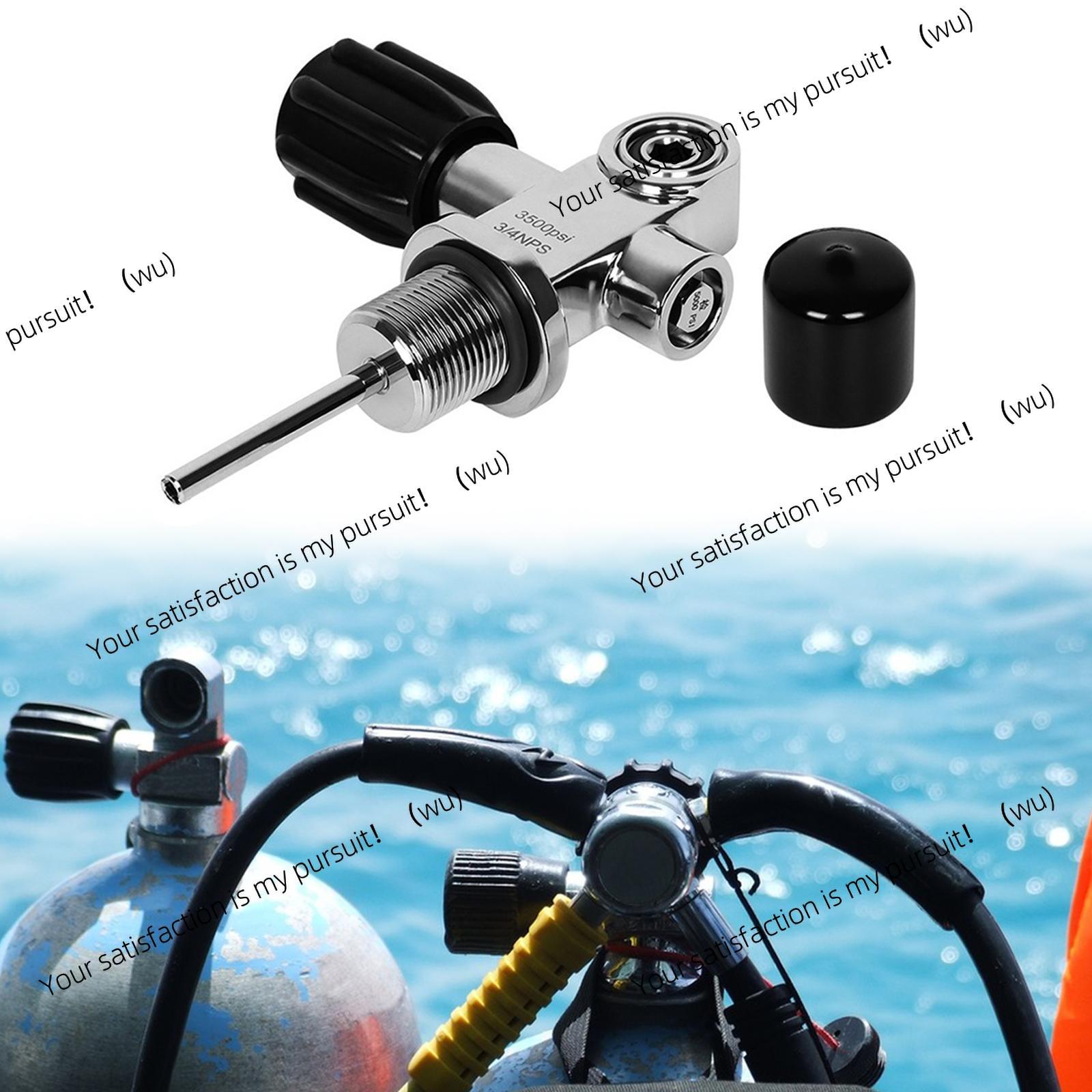 Vanne de bouteille de plongée  - Scuba Tank Valve Din Yoke Convertible avis et prix
